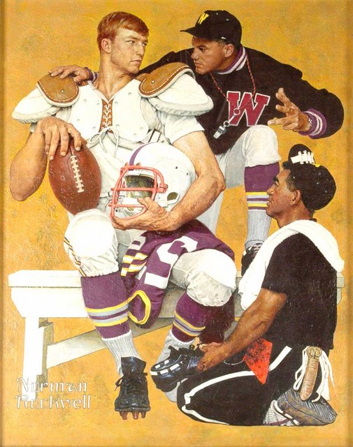 Norman Rockwell know how to score