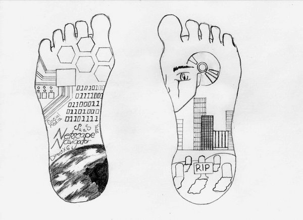 Powerful These Artists Depict Angela Merkel’s Feet To